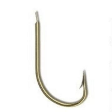 Carlig auriu Mustad M264, revers tija scurta, 10 buc (Marime Carlige: Nr. 6)