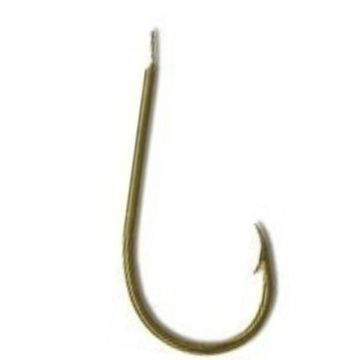 Carlig Mustad M289H auriu, cioc papagal, 10buc (Marime Carlige: Nr. 10)