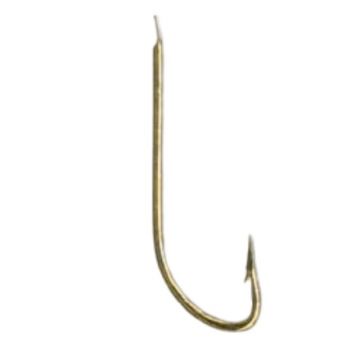 Carlige aurii Mustad 5712G, tija lunga, 10 buc (Marime Carlige: Nr. 8)