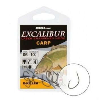 Carlige D-Killer NS diverse marimi Excalibur (Marime Carlige: Nr. 6)