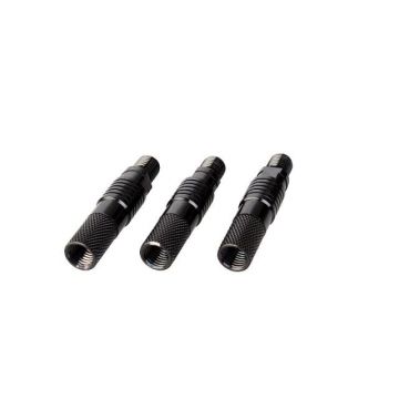 Conector M Prologic cu Eliberare Rapida, Negru, 3buc/blister