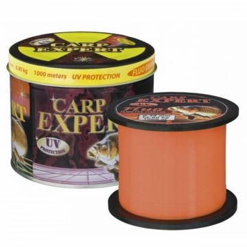 Fir Carp Expert UV Fluo- Orange 1000m Cutie Metalica (Diametru fir: 0.25 mm)