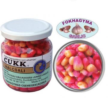 Porumb la borcan cu aroma de usturoi (220ML)