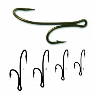 Ancora dubla salau (M.35890) Mustad (Marime Ancora: Nr. 1)