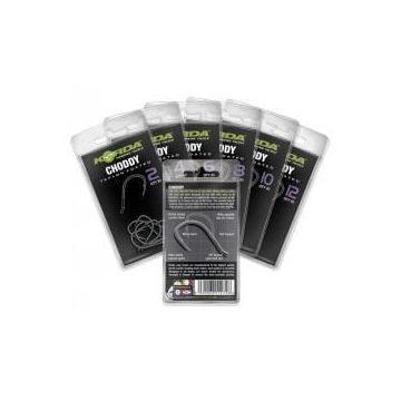 Carlige crap Korda 10buc/plic Choddy (Marime Carlige: Nr. 4)