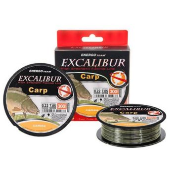 Fir EnergoTeam Excalibur Carp Camou, 300m (Diametru fir: 0.30 mm)