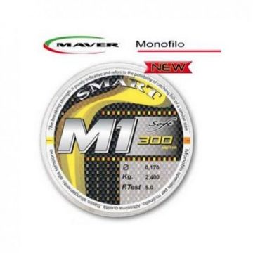 Fir monofilament 300m M1 Maver (Diametru fir: 0.21 mm)