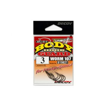 Carlige Decoy Worm 107 Body Guard (Marime Carlige: Nr. 3)