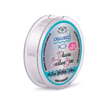 Fir Cralusso FluoroCarbon, 30+10 m (Diametru fir: 0.22 mm)