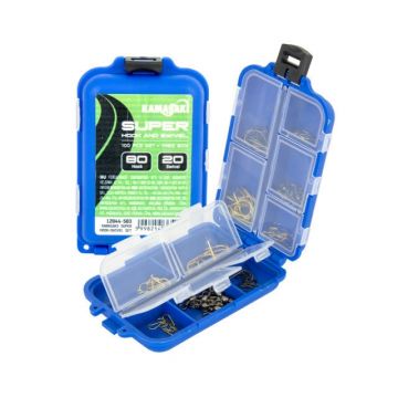 Set carlige si vartejuri Kamasaki Super, 100 bucati