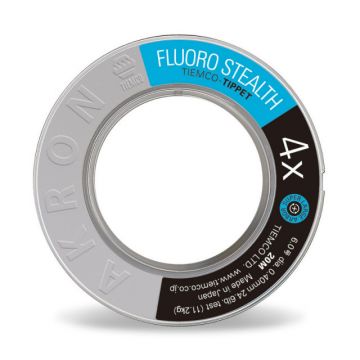 Fir Tiemco Fluorocarbon Stealth Tippet 4X 0.16mm, 5.2lb, 50m