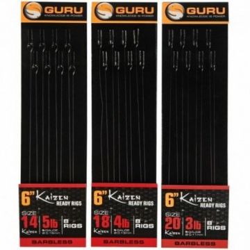 Carlige legate Guru Kaizen, nr.12, 8buc
