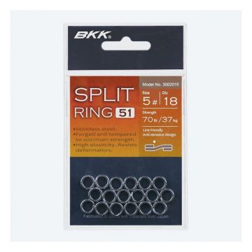 Inele Despicate BKK Split Ring-51 (Marime: 1)