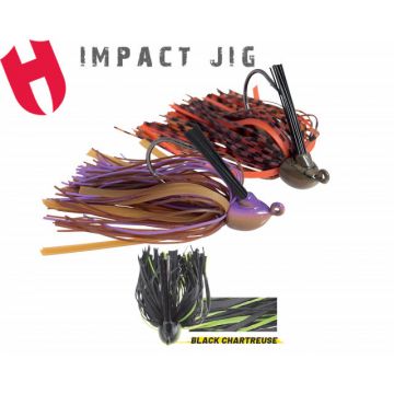 Jig Herakles Impact Jig, Black/Chartreuse, 10.5g