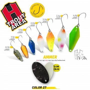 Oscilanta Herakles Ammer, Culoare 27 - Black Glow, 1.5 g