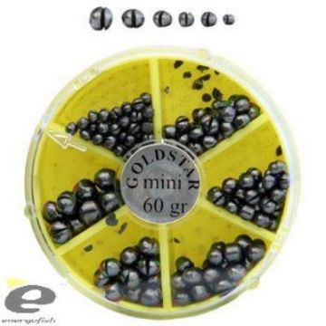 Set plumbi despicati Gold Star Mini, 60g (Greutate: 60g) Set plumbi despicati Gold Star Mini, 60g (Greutate: 60g)