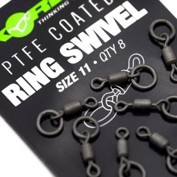 Vartej Korda PTFE Ring, 8buc (Marime vartej: Nr. 8)