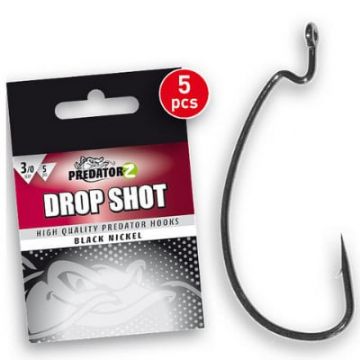 Carlige Carp Zoom Predator-Z Drop Shot, 5 bc (Marime Carlige: Nr. 4) Carlige Carp Zoom Predator-Z Drop Shot, 5 bc (Marime Carlige: Nr. 4)