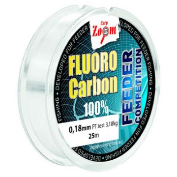 Fir Carp Zoom Fluorocarbon Leader Feeder Competition, 25 m (Diametru fir: 0.18 mm)