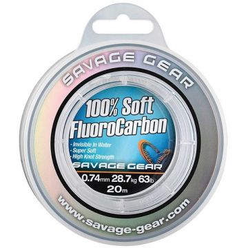 Fir Soft Fluorocarbon Savage Gear (Diametru fir: 0.46 mm)