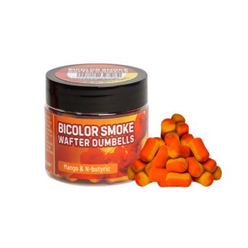 Pop up Bicolor Smoke Wafter Dumbells Benzar Mix, 12x8 mm, 30ml (Aroma: Ciocolata-Portocala)