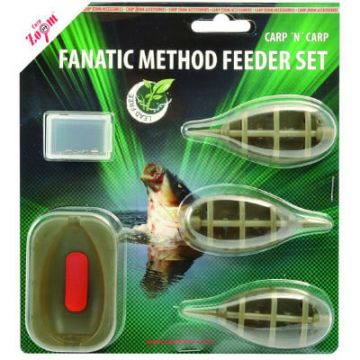 Set Carp Zoom Fanatic Method Feeder