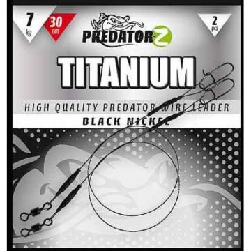 Strune Titanium Predator Z 30cm/15kg - 2buc./plic Carp Zoom