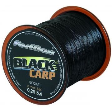 Fir Formax Black Carp, negru, 600m (Diametru fir: 0.22 mm)