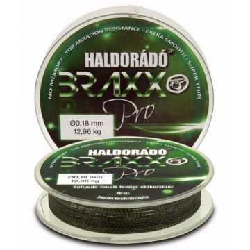 Fir textil Inaintas Haldorado Braxx Pro, verde, 10m (Diametru fir: 0.04 mm)
