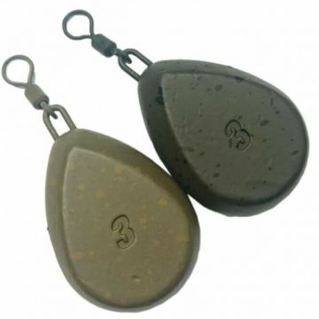Plumb cu vartej Korda Flat Pear, 2 buc (Greutate plumb: 112 g)