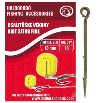 Spin pentru momeala Haldorado, 10 buc (Lungime: 10 mm) Spin pentru momeala Haldorado, 10 buc (Lungime: 10 mm)