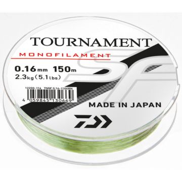 Fir Monofilament Daiwa Tournament SF, verde, 300m (Diametru fir: 0.16 mm)