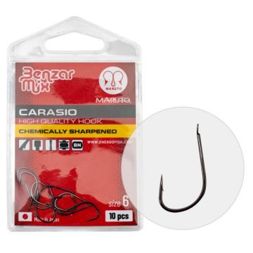 Carlige Benzar Carasio, 10 buc (Marime: 16) Carlige Benzar Carasio, 10 buc (Marime: 16)