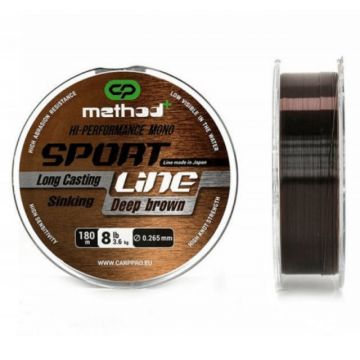 Fir Carp Pro CP Method, Deep Brown, 180m (Diametru fir: 0.26 mm)
