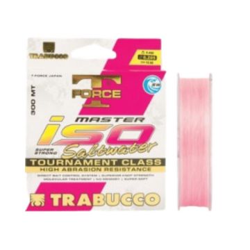 Fir Trabucco Tournament ISO Master, Light Pink, 300m (Diametru fir: 0.25 mm)
