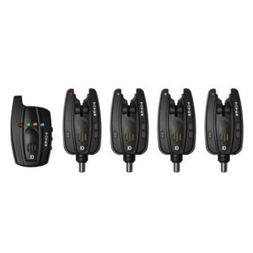 Set 4 avertizoare cu statie Delphin Totem