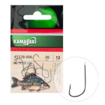 Carlige albitura Kamasaki Sode BN, 10buc (Marime Carlige: Nr. 14)