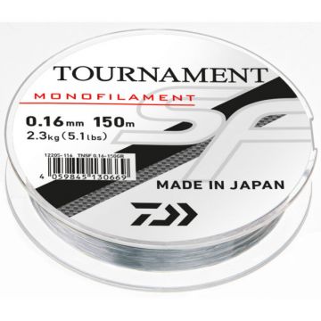 Fir Monofilament Daiwa Tournament SF, gri, 300m (Diametru fir: 0.18 mm)
