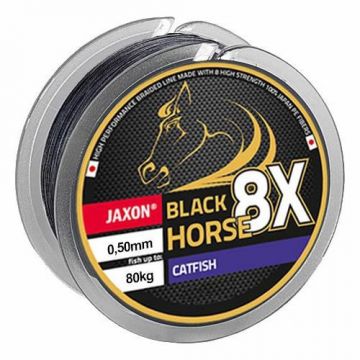 Fir textil Black Horse PE 8K Catfish 1000m Jaxon (Diametru fir: 0.50 mm)