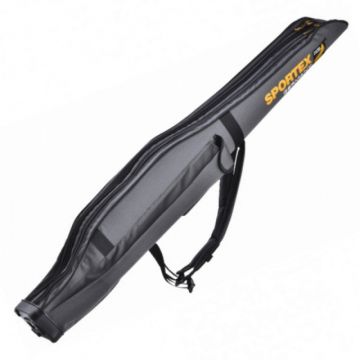 Husa Rigida Sportex Super Safe II Grey, 2 compartimente, 165cm