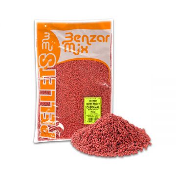 Micropelete Benzar Mix Feeder, 1.5mm, 800g (Aroma: Larve de Libelula)