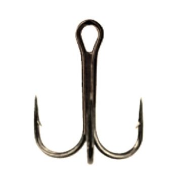 Ancora tripla scurta Mustad nichela (Marime Ancora: Nr. 1/0)