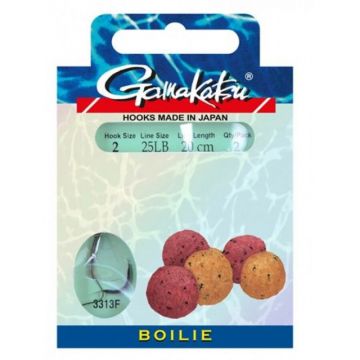 Carlige legate Gamakatsu Carp Boilie 3313NS, 10buc (Marime Carlige: Nr. 2)