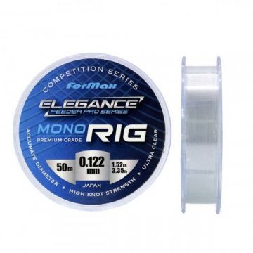 Fir inaintas Formax Elegance Mono Rig, transparent, 50m (Diametru fir: 0.10 mm)