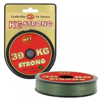 Fir textil WFT Strong, verde, 300 m (Diametru fir: 0.32 mm)