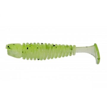 Shad soft Gunki Tipsy-S, Neon Pepper Chartreuse, 3.8cm, 15buc