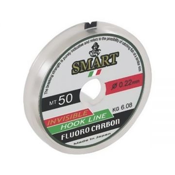 Fir Fluorocarbon Smart, 50m Maver (Diametru fir: 0.14 mm)