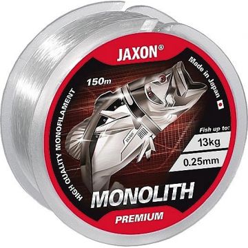 Fir monofilament Jaxon Monolith Premium, 150m (Diametru fir: 0.10 mm)
