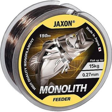 Fir monofilament Monolith feeder 150m Jaxon (Diametru fir: 0.18 mm)