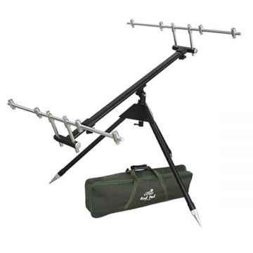 Rod Pod Carp Expert Deluxe, 4 Posturi Rod Pod Carp Expert Deluxe, 4 Posturi